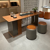 Vente en gros de nouvelle table basse en chêne de style chinois ensemble table basse à thé table basse dorée table basse en nuage