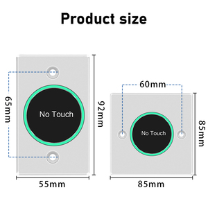 Tuya ứng dụng <span class=keywords><strong>Wifi</strong></span> thông minh chuyển đổi Cửa thoát Push nút phát hành không có cảm ứng hồng ngoại cảm ứng cho điều khiển truy cập điều khiển từ xa Smartlife - Product Image 6
