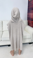 Cape de serviette de plage à capuche pour enfants, design de logo personnalisé, chaud, épais et doux, pour le bain et les voyages