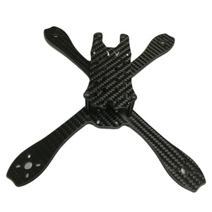 Mecanizado CNC de Alta Precisión Personalizado, Lámina de Fibra de Carbono 3K, Piezas de Aeronaves para Drones FPV UAV RC - Product Image 5
