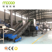 Prix usine de Concassage De Bouteille D'animal Familier de Ligne de Lavage En Plastique Machine de Recyclage