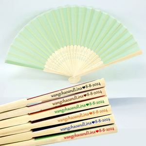 Éventail traditionnel chinois antique pour la décoration de la maison, cadeau promotionnel élégant - Product Image 5