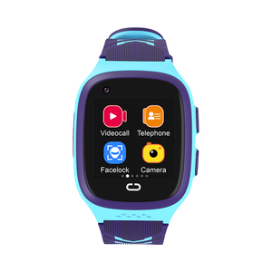 Montre connectée pour enfants 4G LT31 avec écran IPS, bracelet en gel de silice, navigation GPS, SOS, appels vidéo, étanche IP67 pour garçons et filles - Product Image 3
