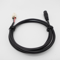 Kabel Harness Konektor Tahan Api OD5.5MM ID2.1mm DC Moulding Plug ke Jst 2 Pin Berkualitas Tinggi