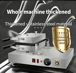 Machine à gaufres électrique professionnelle antiadhésive, machine à <span class=keywords><strong>hot</strong></span>-dogs certifiée CE, équipement de restauration rapide pour <span class=keywords><strong>la</strong></span> vente de nourriture de rue - Product Image 6