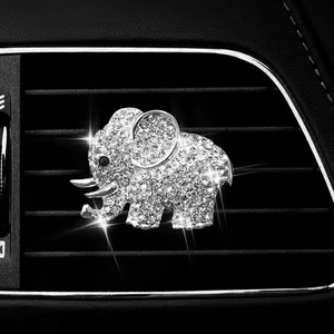 AC-3387 <b>Car</b> Accessories Dashboard Vent <b>Clip</b> Rhinestone <b>Car</b> Air Freshener <b>Car</b> Decoration Perfume - Product Image 4