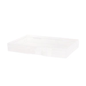 Caja de Almacenamiento de Plástico Transparente Rectangular con Tapa, Contenedor Pequeño para Joyería, Piezas Pequeñas y Ferretería, Tamaño B 2540 - Product Image 1