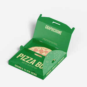Scatole per <span class=keywords><strong>Pizza</strong></span> Ecologiche Personalizzate con Goffratura e Design del Logo per Autentiche Pizzerie - Product Image 2