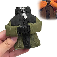Mini manteau en duvet personnalisé, vêtement, manteau en coton, porte-clés de marque avec accessoires cadeaux, mini pendentif en duvet, porte-clés