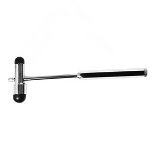 Marteau de diagnostic médical chirurgical en acier pour examen manuel des réflexes palpatoires du genou - Product Image 6