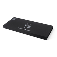 Custom Printed Luxury Glass Tube Wine Bottle Magnetic Packaging Box with EVA Foam Insert Paper Box for Test Tube