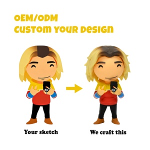 Fabricante de Figuras Coleccionables de PVC a Escala 1:18, Diseño Personalizado de Figuras <span class=keywords><strong>Manga</strong></span> 2D a 3D, OEM/ODM - Product Image 1