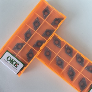 Inserto de Carburo Original DCMT11T308-OTM OP1215 para Herramienta CNC Externa, Recubrimiento TIAIN, HRC64, OEM, para Torno CNC, 100% Grado ISO - Product Image 6