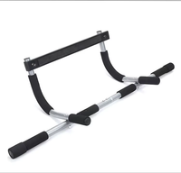 Barre de traction multifonctionnelle en acier pour porte d'entrée, sans perçage, pour hommes et femmes, équipement de fitness