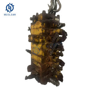Katup Kontrol Rakitan Katup Hidrolik <span class=keywords><strong>Excavator</strong></span> 723-59-17101 yang telah direkondisi untuk Komat-su PW160-7 - Product Image 3