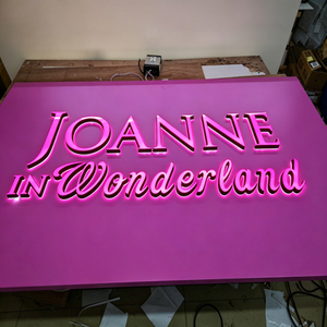 Company Image <b>Wall</b> <b>Logo</b> Background LED Custom Sign Mini Luminous Word ABS Engraving Signboard Led Letter 2-Year Warranty High - Product Image 3