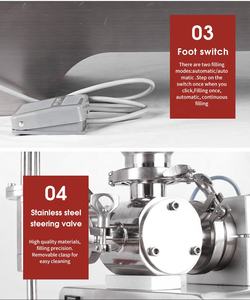 Machine de remplissage et de scellage de jus de fruits/confiture/miel/pâte/ketchup/<span class=keywords><strong>mayonnaise</strong></span>/sauce/crème chocolat liquide - Product Image 5