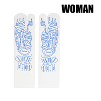 Chaussettes d'acupression de massage réflexologie orteil femmes hommes chaussettes point de pied chaussettes avec bâtons de massage en stock