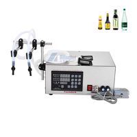 Machine de remplissage de 5-3500 ml, pompe à commande numérique, Machine de remplissage de liquide d'eau de boisson/machine d'emballage de lait