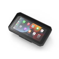 Caméra de tableau de bord pour moto Aoocci en gros avec CarPlay Android Auto sans fil, double enregistreur vidéo 1080P, navigation GPS, écran intelligent IPS