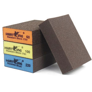 Bloc de ponçage à l'oxyde d'aluminium, grain P36-P220, éponge abrasive pour cloisons sèches, tampon à récurer - Product Image 4