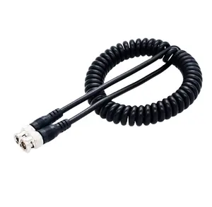 BNC Male Straight Head To Elbow Coaxial Cable Video Cable BNC Audio Signal Source Cable