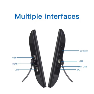แท็บเล็ตติดผนังขนาด 10.1 นิ้ว RK3566 หน้าจอสัมผัสแบบ Capacitive ระบบ Android 11 รองรับ POE Power และ NFC  Quad Core สำหรับธุรกิจ  แสดงผลเมนูแบบดิจิทัล - Product Image 5