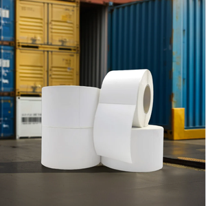 Tùy chỉnh màu sắc logo in nhãn CuộN 104mm * 111mm 475 cái CuộN inkjer nhãn giấy trực tiếp nhiệt vận chuyển nhãn - Product Image 6