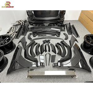 Kit carrosserie complet en fibre de carbone pour <span class=keywords><strong>Lambo</strong></span> URUS, dernière génération Mansori Gen 3, avec roues, pare-chocs, capot, ailes, échappement - Product Image 4