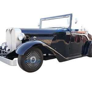 Voiture électrique vintage de luxe, toit personnalisable, couleur personnalisée, cabriolet, bus de tourisme de haute qualité, 2 places, acier Q235B - Product Image 4
