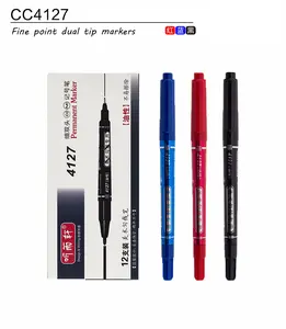 Dual Tip fine point and extra fine tip permanent Markers for writing, painting and DIY underlining