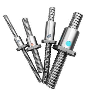 WEEMT - Tornillo de Bolas de Precisión de 16 mm de Diámetro y 10 mm de Paso <span class=keywords><strong>para</strong></span> Mini CNC 3018, Puede Reducir el Ruido Operativo a Alta Velocidad <span class=keywords><strong>para</strong></span> Maquinaria Alimentaria - Product Image 1