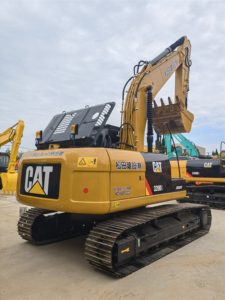 Excavatrice hydraulique Caterpillar 320DL d'occasion, modèle 2021, excavatrice sur chenilles robuste, moteur, pompe, puissance 104 kW, capacité de la benne 1,2 m³ - Product Image 2