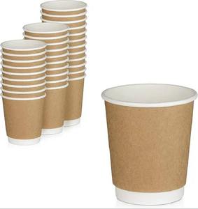 Gobelets à café jetables en papier de qualité supérieure |   Gobelets isothermes anti-fuite pour boissons chaudes, idéaux pour les cafés, les événements et les services à emporter - Product Image 2