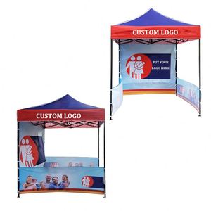 Gazebo Personalizado Impreso Digital de Alta Definición 3x3m, Carpa Promocional para Exteriores con Paredes Laterales - Product Image 1