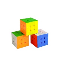 Mini cube de puzzle 3x3x3 pour enfants de 14 ans et plus – Plastique ABS solide, 5,5 cm, jouet de réflexion unisexe