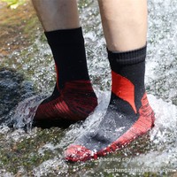 Chaussettes mi-mollet imperméables pour l'extérieur - Chaussettes athlétiques professionnelles tricotées ODM pour l'alpinisme, la pêche à la traîne et l'équitation |   Respirant