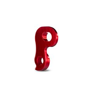 Support de dérailleur arrière Funsea en alliage d'aluminium 7075 anodisé 10 mm pour VTT, finition poudrée, disponible en violet - Product Image 3