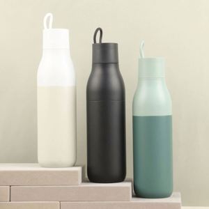 304 Stainless Steel Insulated Leak-Proof Temperature Display 6-12 Hours Thermal Performance Portable Handheld Sports <b>Small</b> Mouth - Product Image 1