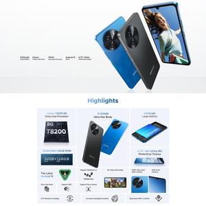 NEW ARRIVAL DOOGEE <strong>Note</strong> 59, 8GB+128GB Mobile Phones 5G Android 15 Smartphones - Product Image 2