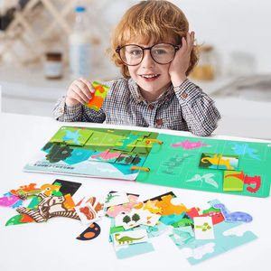 Papel educativo para niños, libro ocupado, certificado CPC juguete, fomenta el reconocimiento del sentido común y la alfabetización, juegos de pegado silencioso - Product Image 6