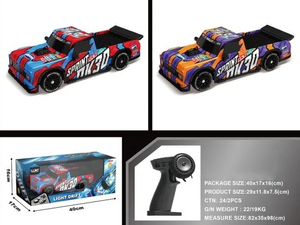 Coche de Carreras a Escala 1:16 con Control Remoto, Modelo de Juguete con Luces, Alta Velocidad, <span class=keywords><strong>Radiocontrol</strong></span>, Teledirigido - Product Image 6