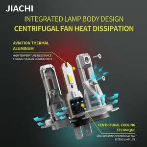 Jiachi nhà máy thiết kế 1:1 Cắm và chơi H1 <span class=keywords><strong>Led</strong></span> Đèn Pha tự động phụ kiện xe DRL lái xe tại chỗ Đèn pha H7 H11 H4 9005 headbulbs - Product Image 3
