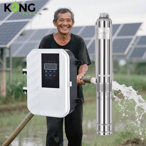 <span class=keywords><strong>2HP</strong></span> 150 미터 헤드 스테인레스 스틸 태양 잠수정 펌프 고압 산업용 물 펌프 - Product Image 1