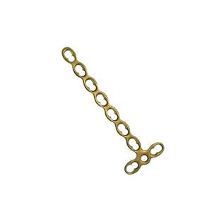 Placa de Adaptación en T de Titanio de Grado Médico con Sistema de Fijación para Fracturas Óseas y Implantes Ortopédicos - Product Image 3