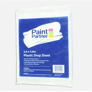 防水4m宽聚乙烯薄膜防尘布防水塑料薄膜滴布用于绘画工作