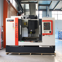 Haute précision 3 axes rails linéaires verticale cnc fraiseuse VMC1160 cnc machine centre