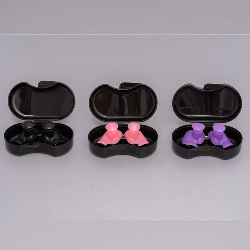 Black box pink earplugs