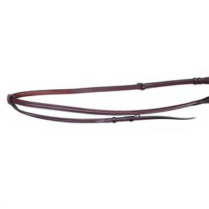 Martingala de Cuero Premium para Correr, Martingala Inglesa para Caballos, Cosida a Mano, Duradera, Modelo M-1 de FAB International - Product Image 1