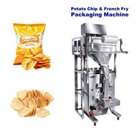 Machine d'emballage automatique multifonctionnelle verticale à double tête 999 pour granulés, avec purge d'azote, pour chips et snacks